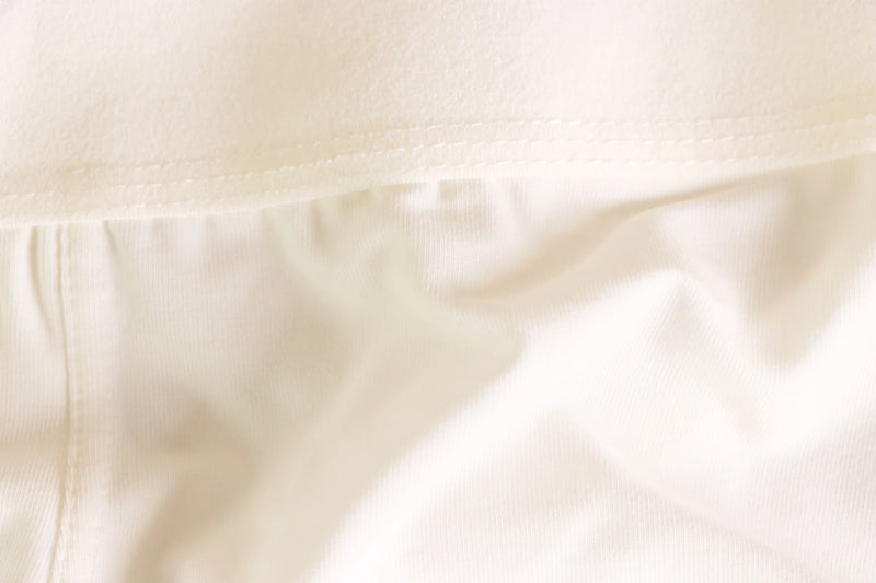 Pétrone boxer confort coton pima micromodal blanc crème homme#couleur_blanc-crème