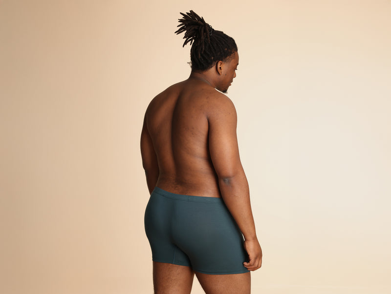 Pétrone boxer sport grandes tailles 3xl 4xl 5xl tencel bleu pétrole homme#couleur_bleu-pétrole