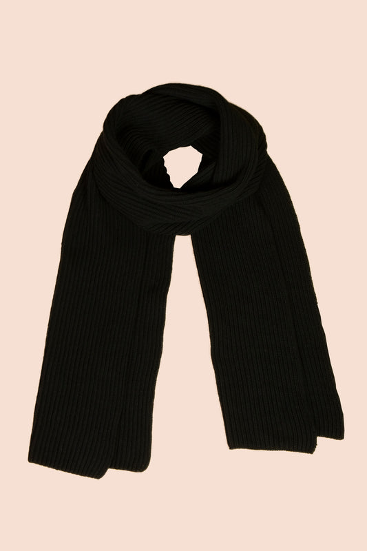 Pétrone écharpe homme noir