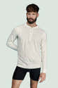 T-shirt Homme Manches Longues Henley - Col Tunisien, Coupe Slim Fit - 65% Coton/35% Polyester - Plusieurs Coloris - 1