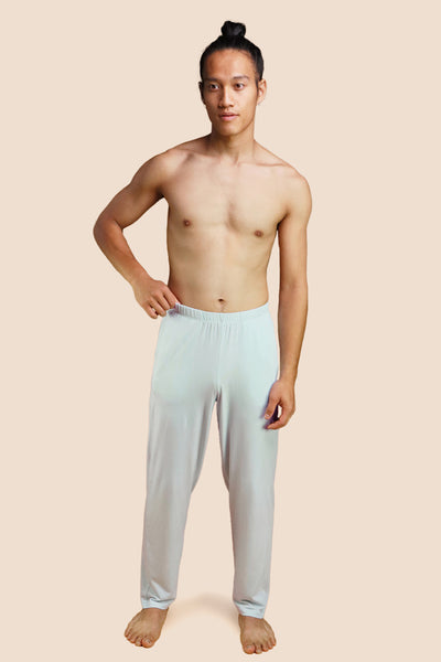 Pétrone pantalon de pyjama coton pima micromodal bleu ciel homme
