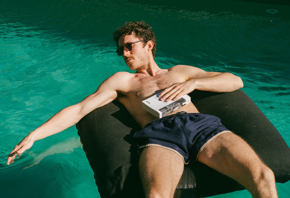 Plongée dans notre 1è collection de maillots de bain pour hommes