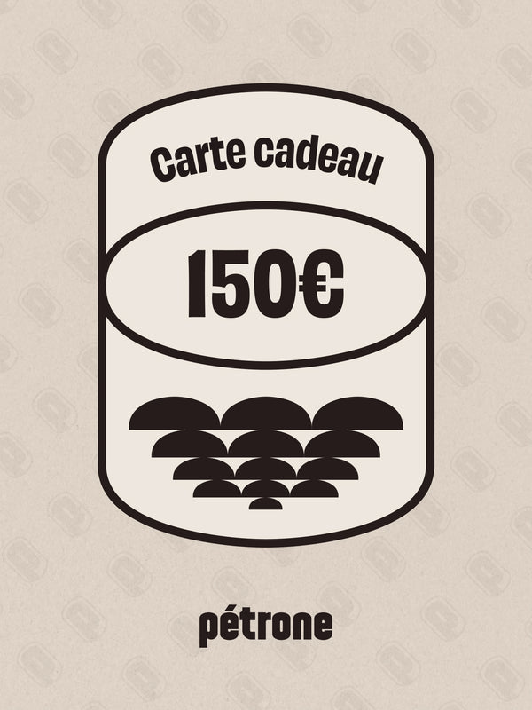 Pétrone carte cadeaux homme#couleur_150 €