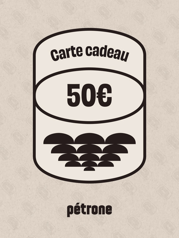 Pétrone carte cadeaux homme#couleur_50 €