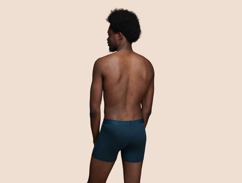 Pétrone boxer confort coton biologique tencel bleu pétrole homme#couleur_bleu-pétrole