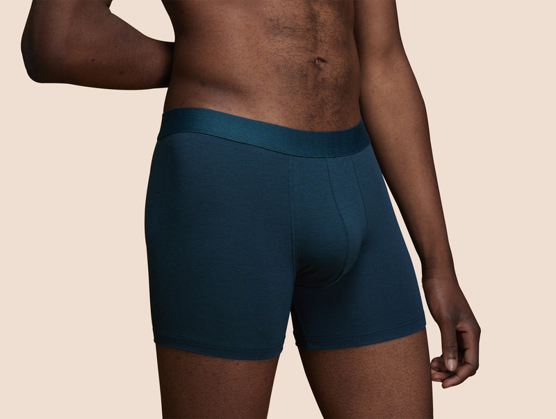 Pétrone boxer confort coton biologique tencel bleu pétrole homme#couleur_bleu-pétrole