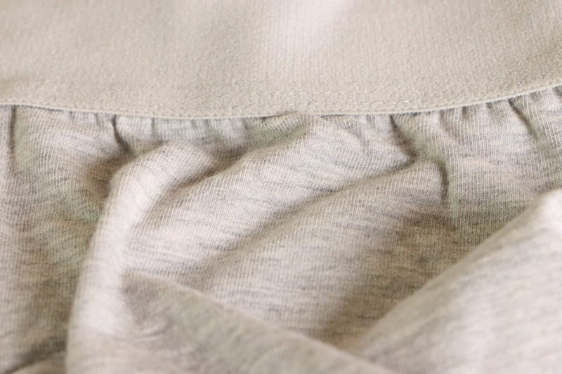 Pétrone boxer confort coton pima micromodal gris chiné clair homme#couleur_gris-chiné-clair