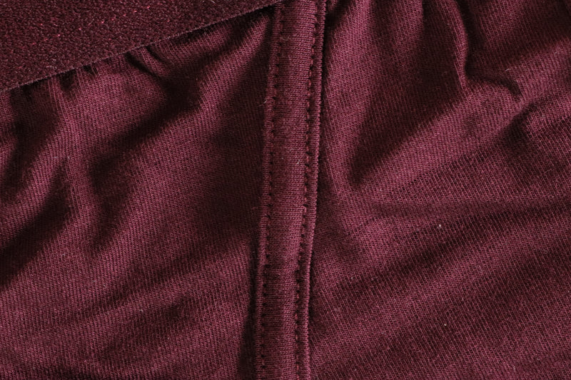 Pétrone slip coton pima micromodal lie-de-vin homme#couleur_lie-de-vin
