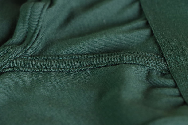Pétrone slip coton pima micromodal vert bouteille homme#couleur_vert-bouteille