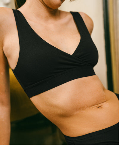 Brassière croisée