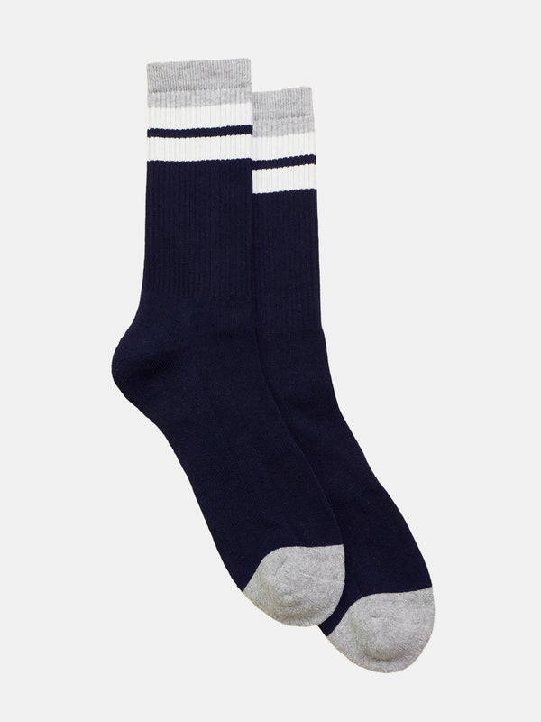 Chaussettes de tennis rétro sport hautes