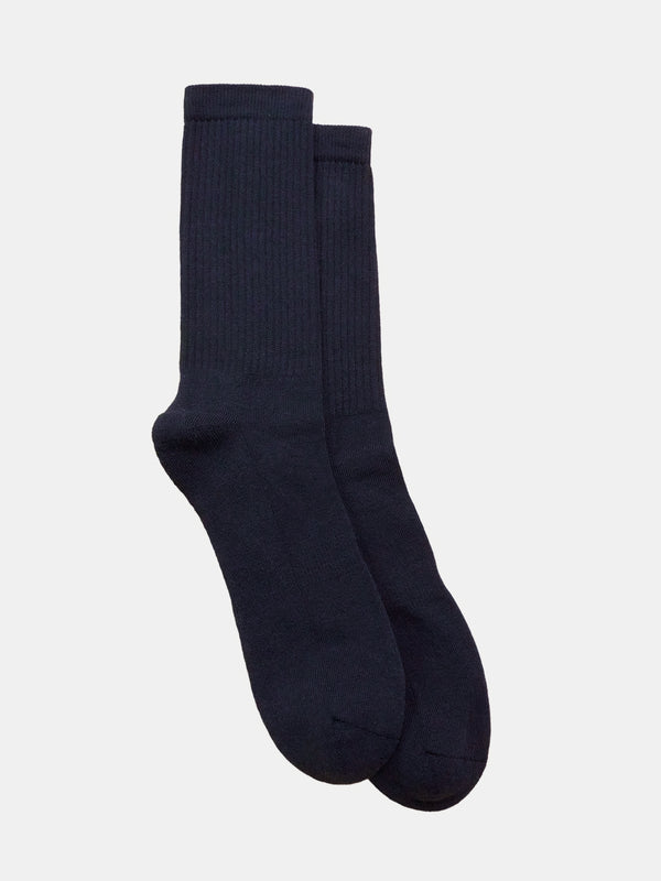 Chaussettes de tennis unies hautes