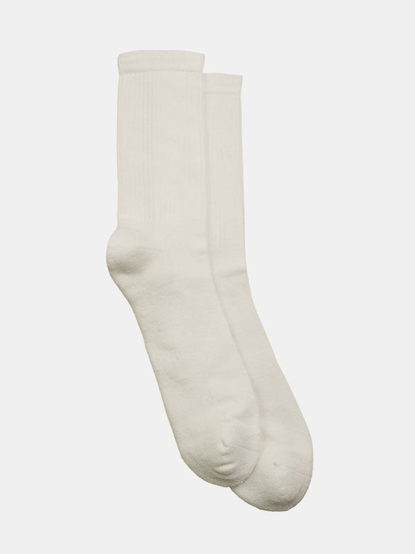 Chaussettes de tennis unies hautes