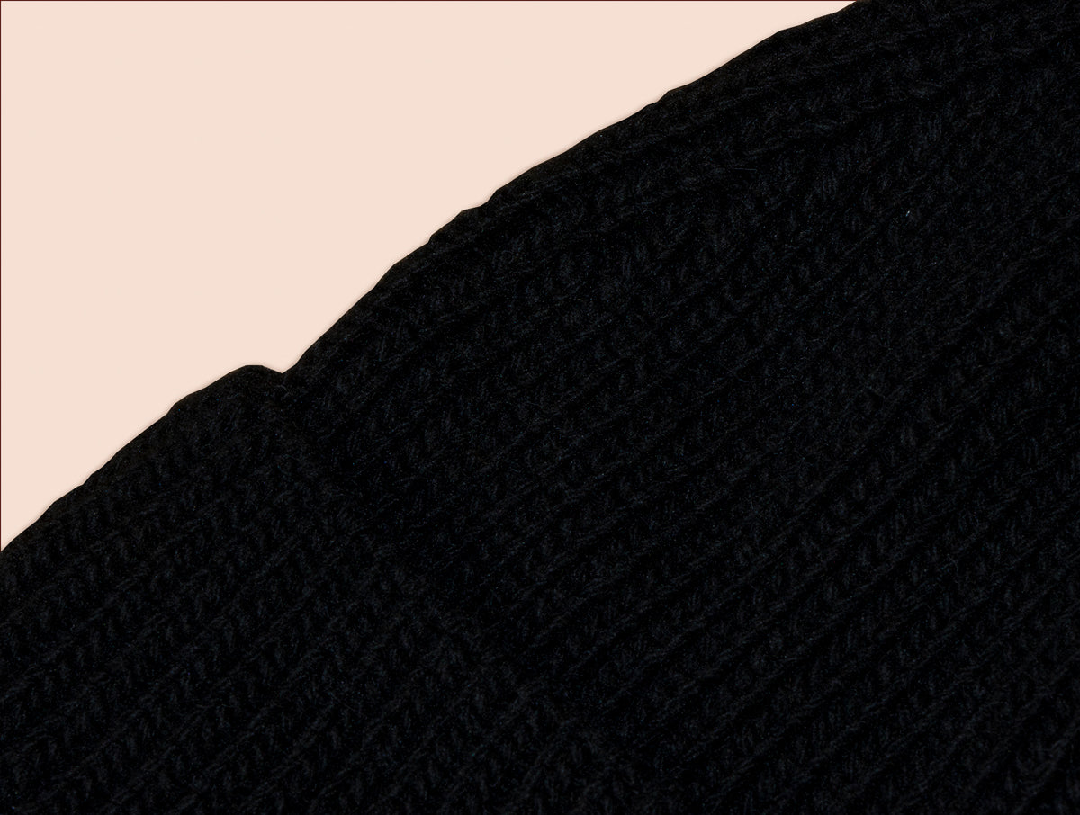 Pétrone bonnet homme zoom noir#couleur_noir