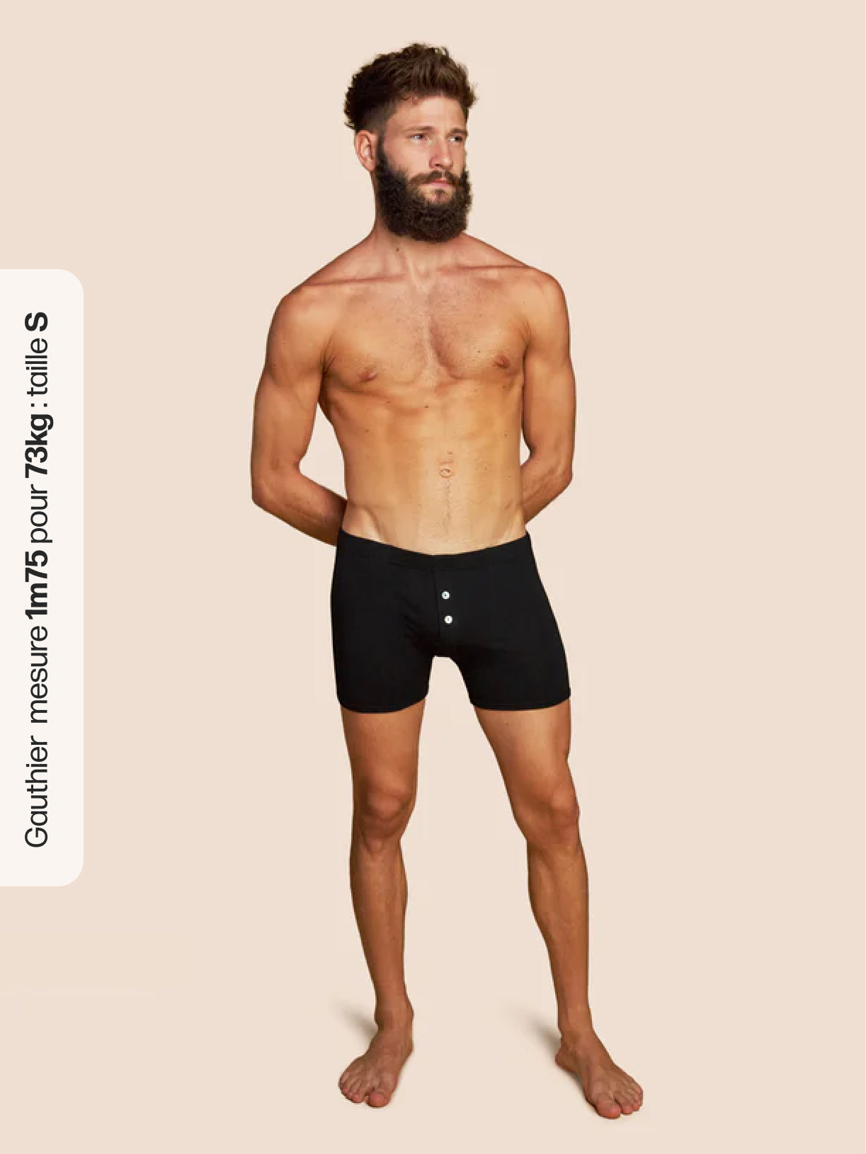 Pétrone boxer héritage coton pima micromodal noir homme#couleur_noir