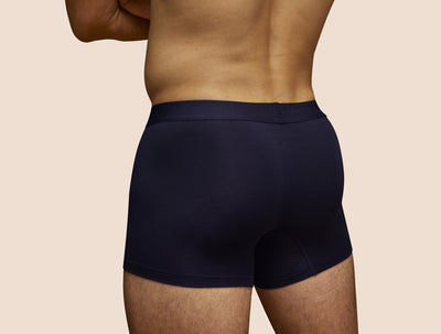 Pétrone boxer sport tencel bleu marine homme#couleur_bleu-marine