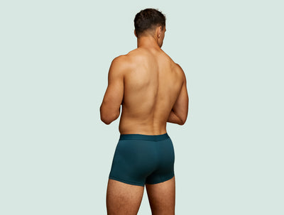 Pétrone boxer sport tencel bleu pétrole homme#couleur_bleu-pétrole