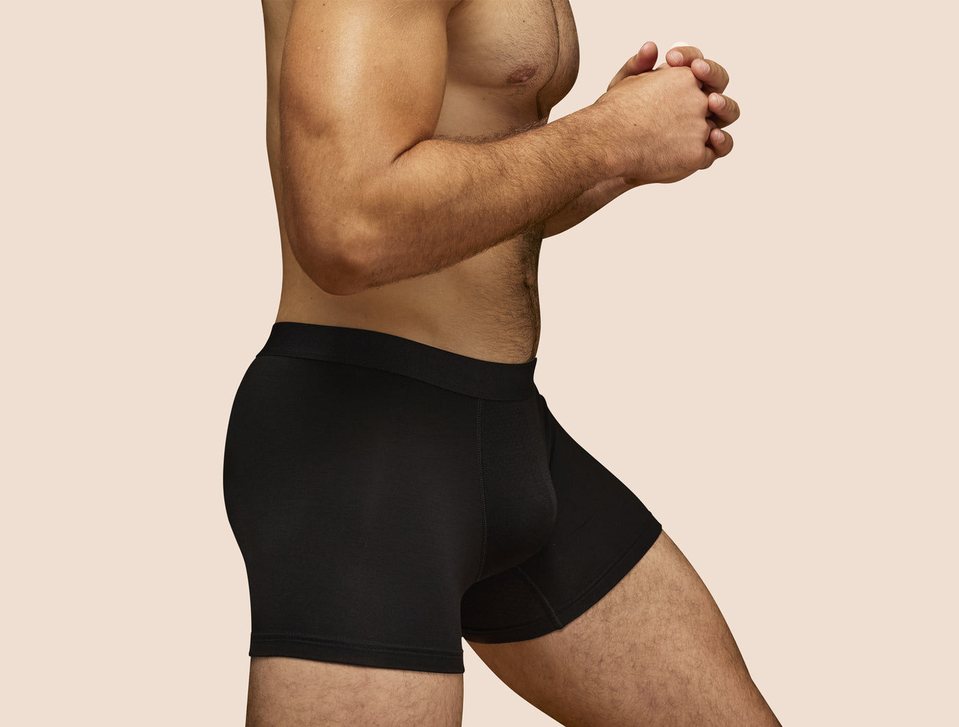 Pétrone boxer sport tencel noir homme#couleur_noir