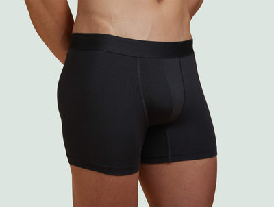 Pétrone boxer sport tencel gris anthracite homme#couleur_gris-anthracite