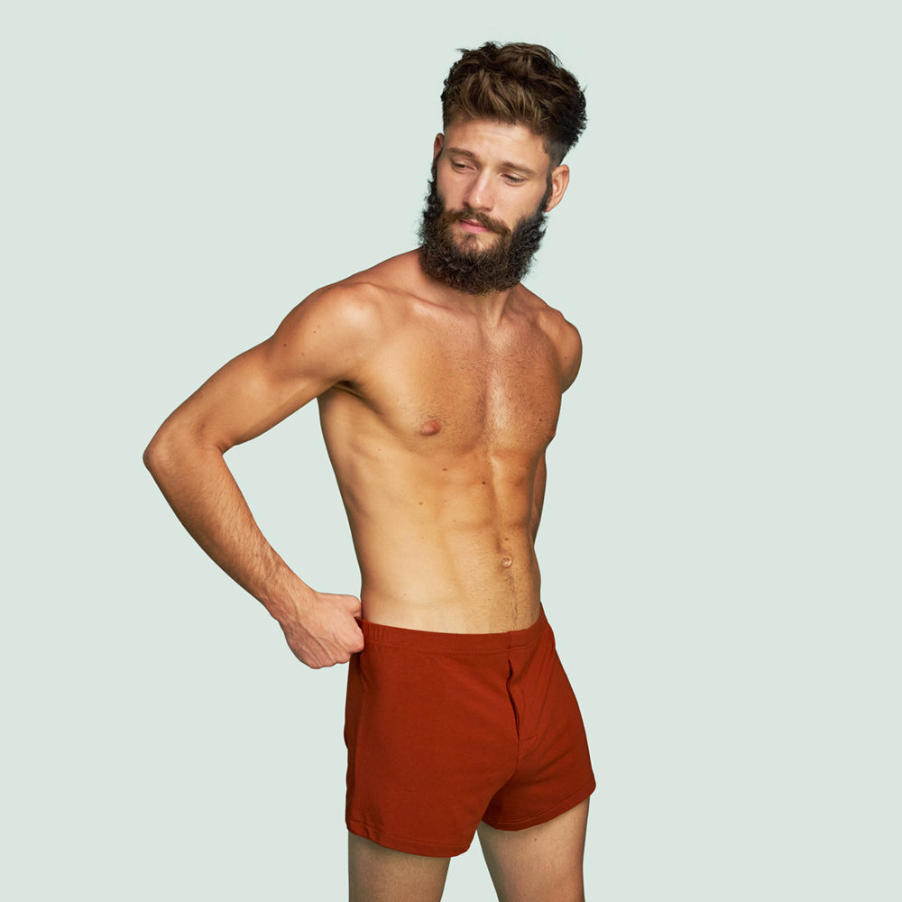 Caleçon Homme 100% Coton - Confortable, élastique, Taille S à XL, 1 Pièce - 5