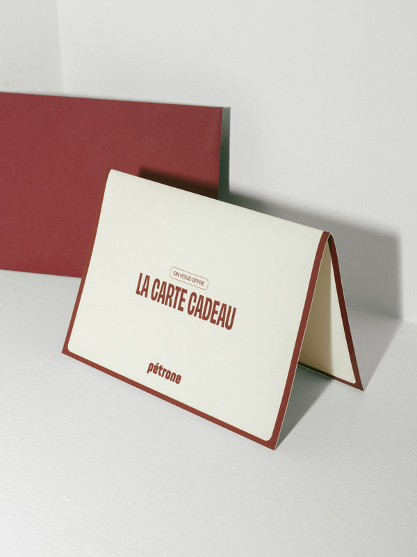 Pétrone carte cadeaux homme