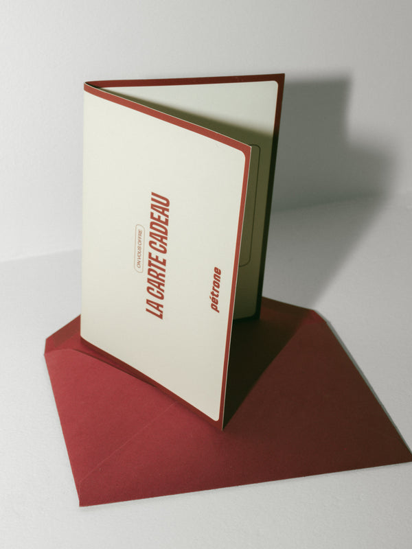 Pétrone carte cadeaux homme
