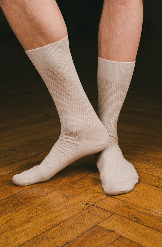 Chaussettes nid d’abeille Fil d'Écosse