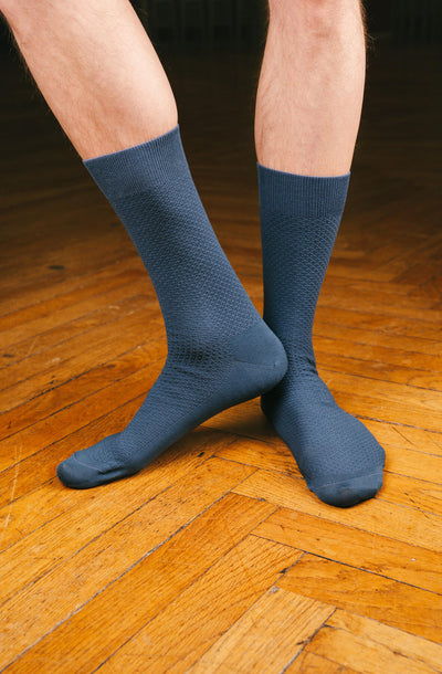 Chaussettes nid d’abeille Fil d'Écosse