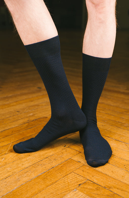 Chaussettes nid d’abeille Fil d'Écosse