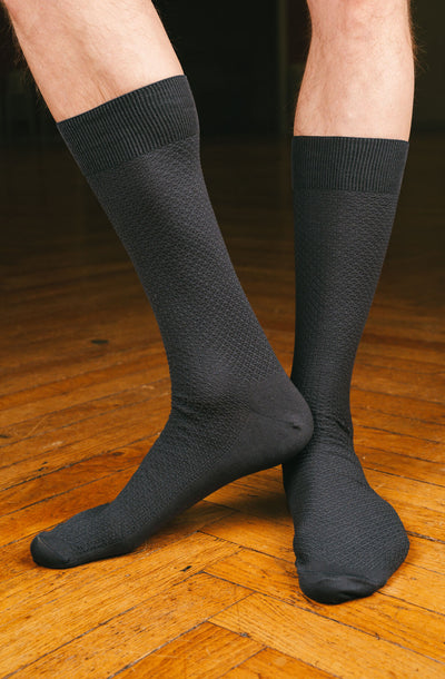 Chaussettes nid d’abeille Fil d'Écosse