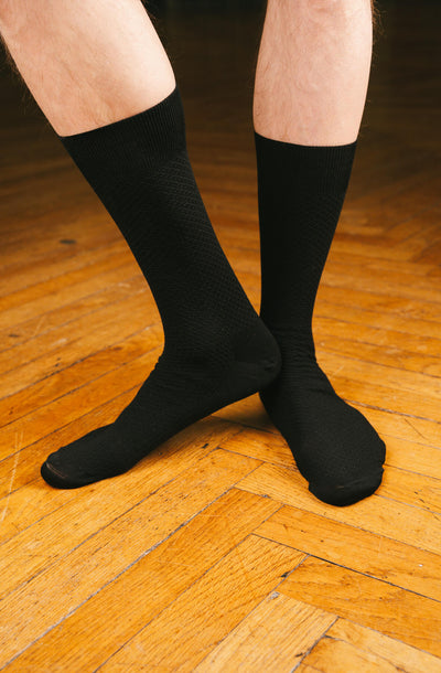 Chaussettes nid d’abeille Fil d'Écosse