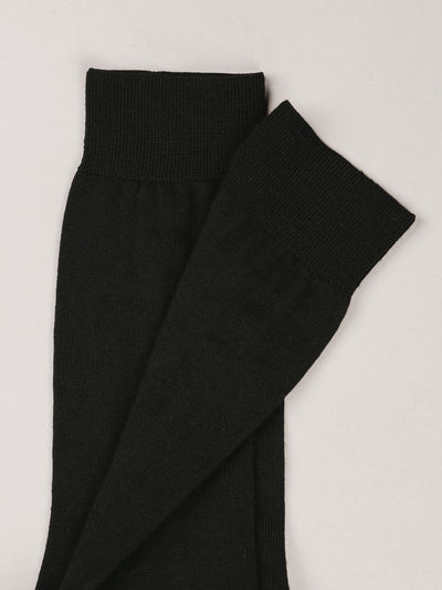 Pétrone chaussettes laine mérinos noir homme#couleur_noir