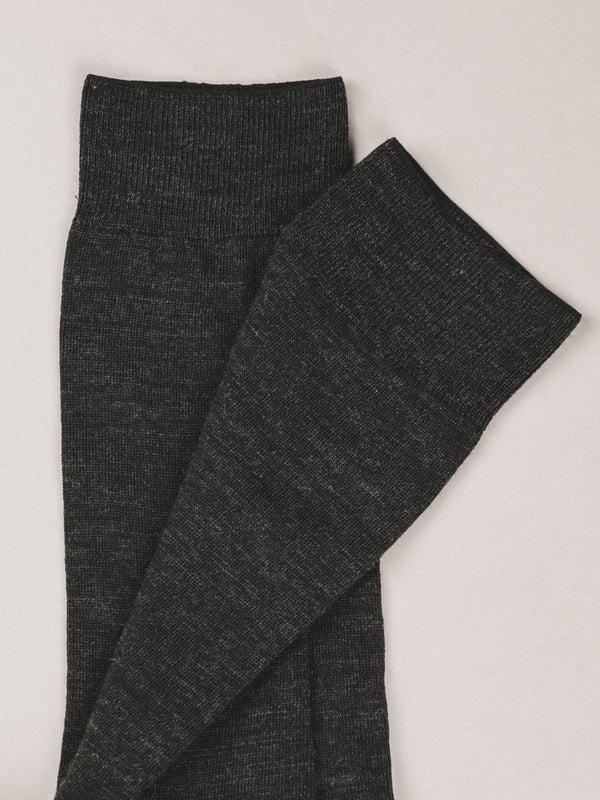 Pétrone chaussettes laine mérinos gris anthracite homme#couleur_gris-anthracite-chiné