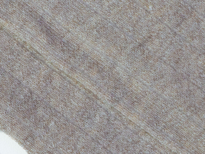 Petrone-chaussettes-lin-coton-homme-beige chiné#couleur_beige-chiné
