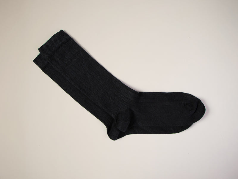 Petrone-chaussettes-lin-coton-homme-noir#couleur_noir