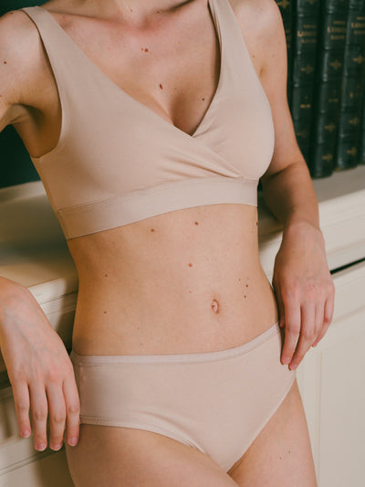 Pétrone culotte classique lin femme#couleur_lin