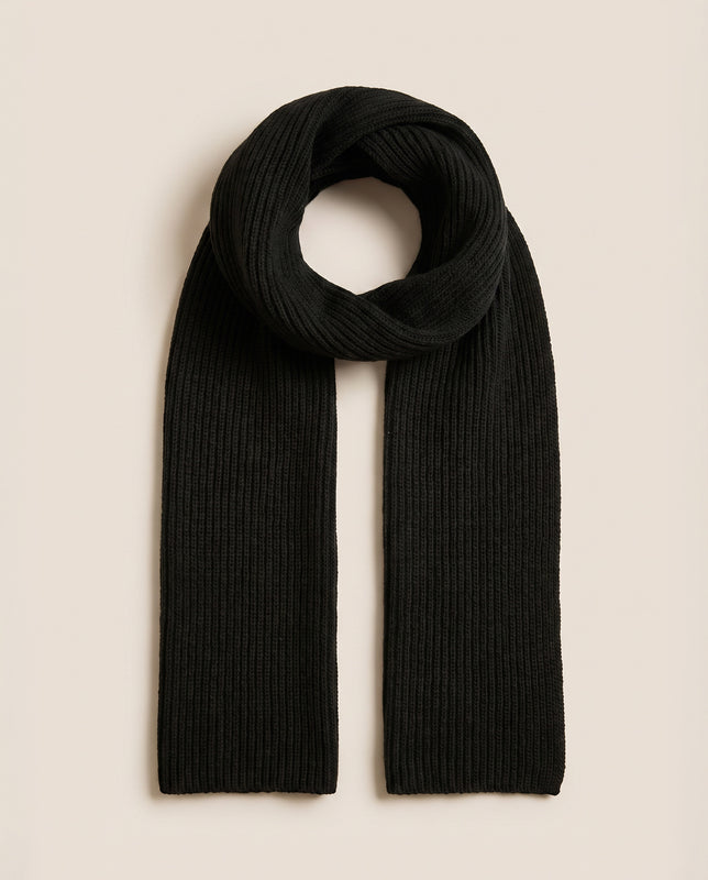 Pétrone écharpe homme noir