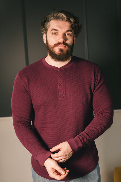 Henley Cormac manches longues