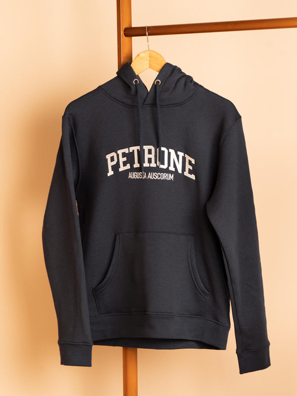 Pétrone sweat capuche hoodie homme Tencel coton bio bleu marine homme#couleur_bleu-marine