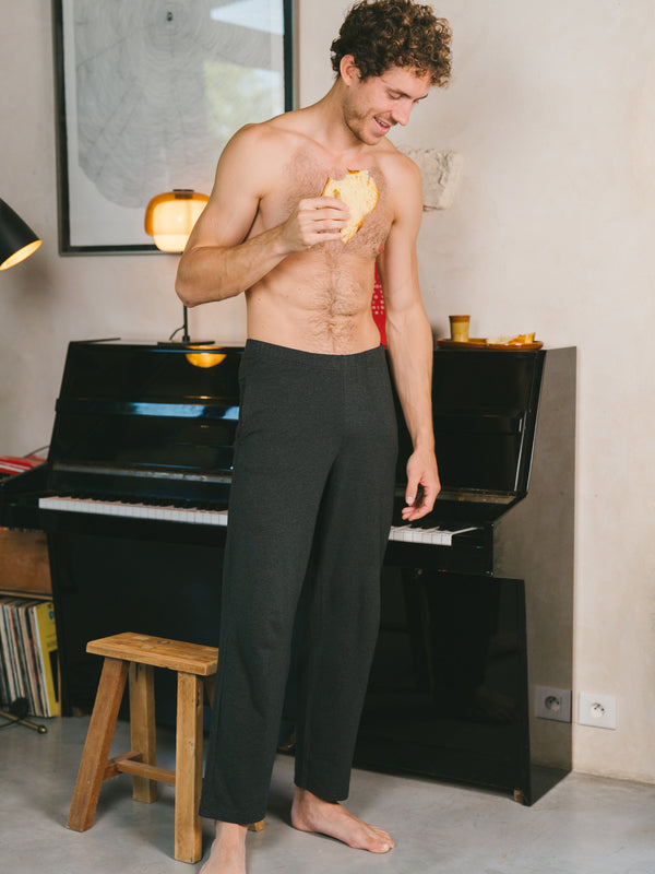 Ensemble de pyjama coton biologique tencel lyocell homme#