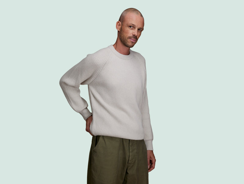 Pétrone Pull Réconfortant homme écru#couleur_écru