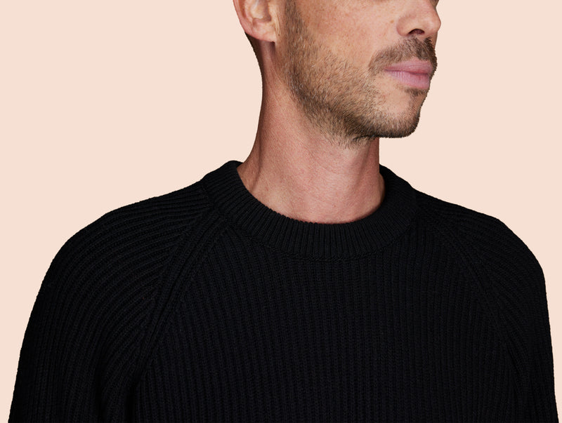 Pétrone Pull Réconfortant noir homme#couleur_noir