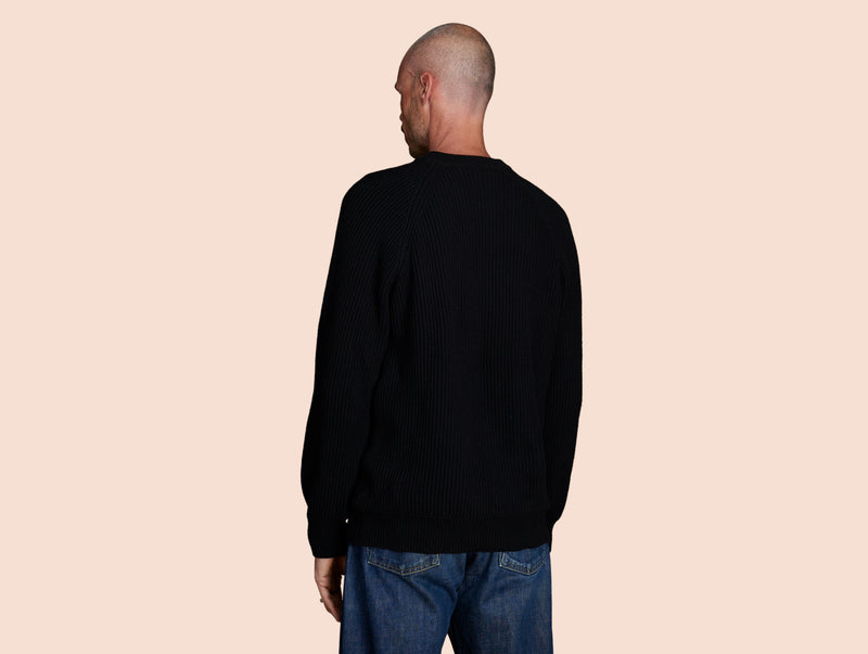 Pétrone Pull Réconfortant noir homme#couleur_noir
