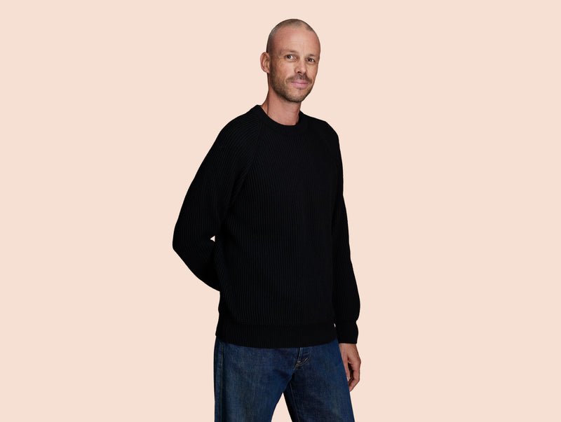 Pétrone Pull Réconfortant noir homme#couleur_noir