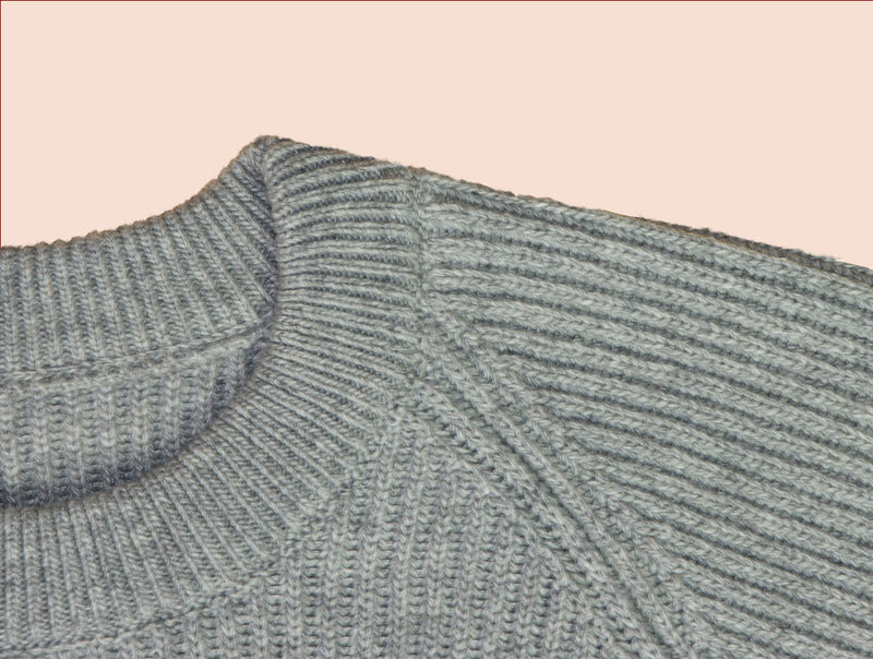 Pétrone Pull Réconfortant gris clair chiné homme zoom#couleur_gris-chiné-clair