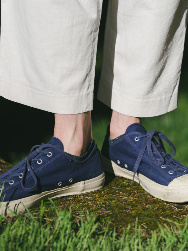 Pétrone socquettes lin coton bleu marine homme#couleur_bleu-marine