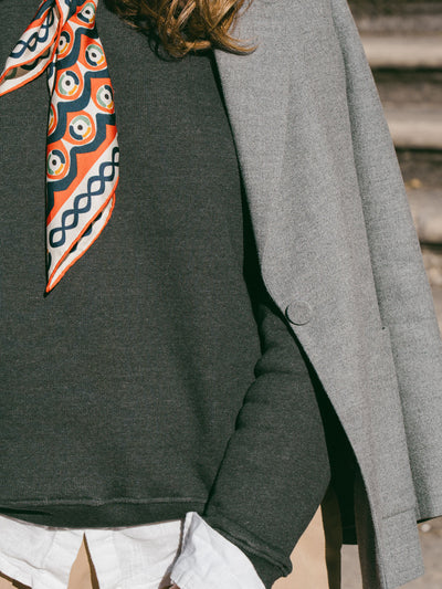 Pétrone sweat homme Tencel coton bio gris anthracite femme#couleur_gris-anthracite-chiné