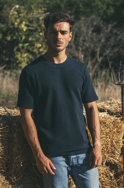 T-shirt gaufré
