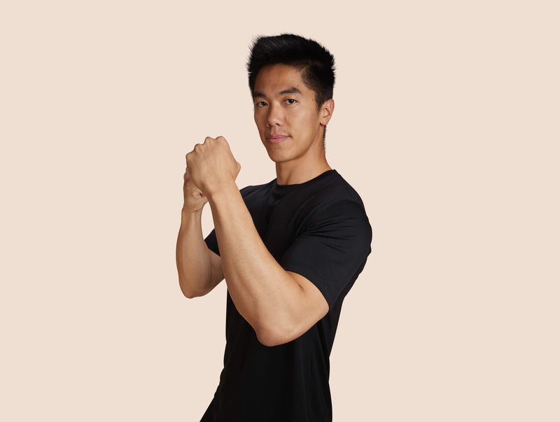 Pétrone T-shirt droit sport tencel noir homme#couleur_noir