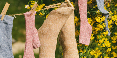 Chaussettes lin & coton